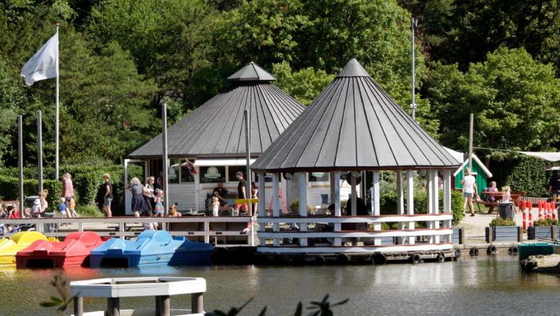 Søen i Legeparken i Kolding