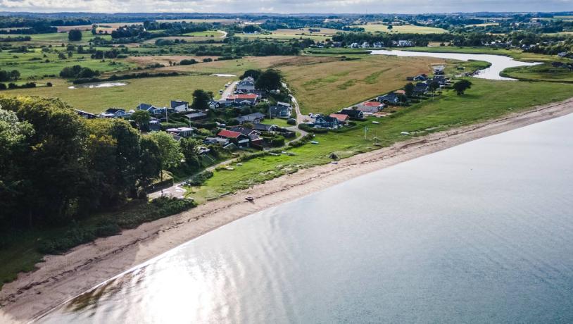 Bøgsekov strand i Naturpark Lillebaelt