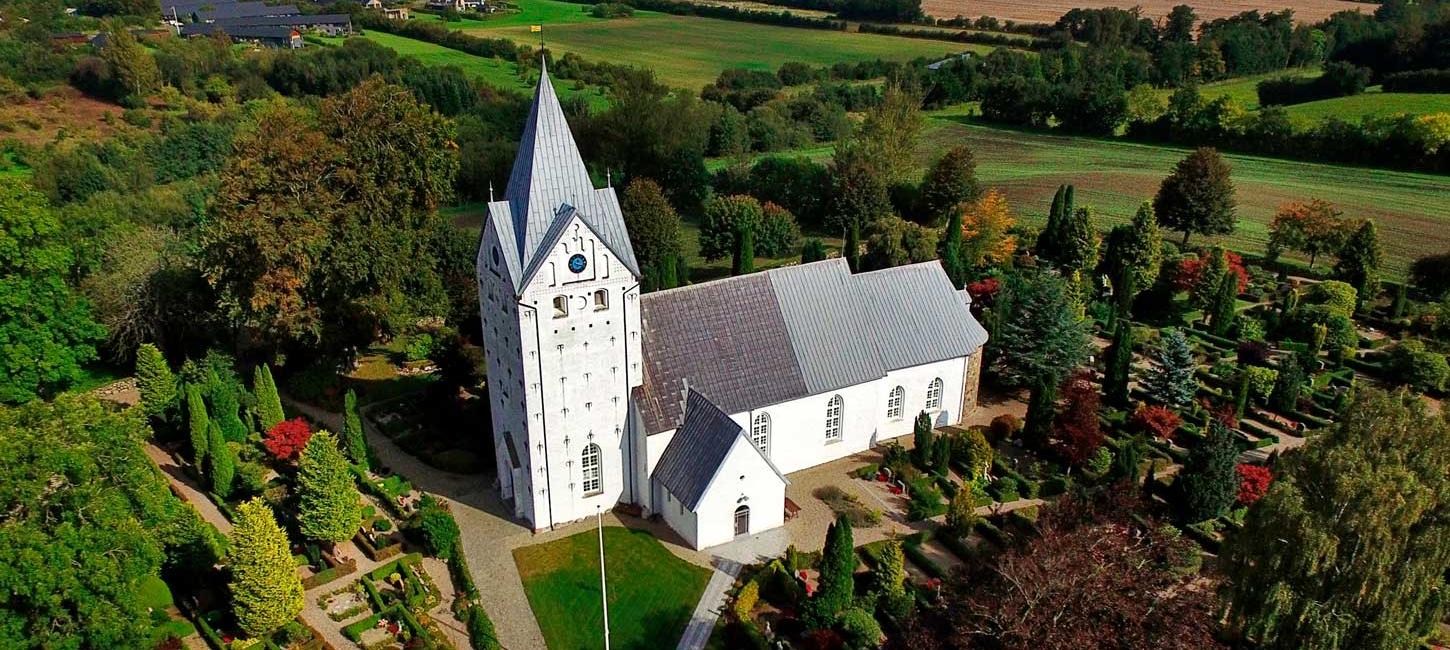 Sdr. Bjert Kirke foto Ludvig Dittmann