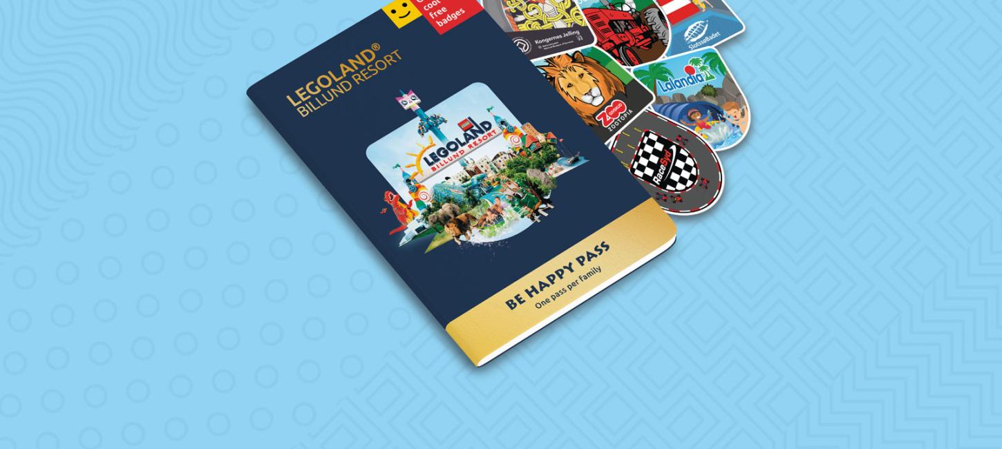 Ihr erhaltet einen kostenlosen Be Happy Pass, wenn ihr bei einem der Preferred Partners im LEGOLAND® Billund Resort Dänemark übernachtet. Begebt euch auf eine Jagd nach Adventure Badges bei den Topattraktionen dieser Region für Familien mit Kindern. Badges erhaltet ihr u. a. bei Kongernes Jelling, Mark, SlotssøBadet, GIVSKUD ZOO, Lalandia und RaceSyd.