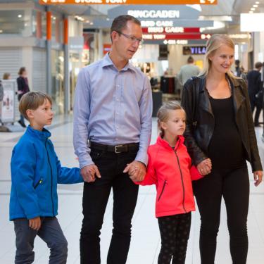 Familie i Kolding Storcenter