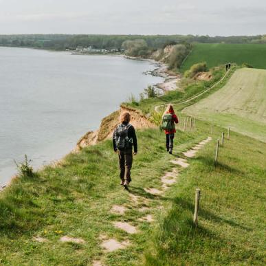 Wandel het Gendarmstien in Zuidoost Jutland, Denemarken