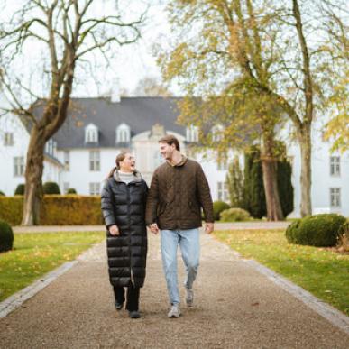 Overnacht in Schackenborg Slot in het mooie stadje Tønder in Zuid-Jutland, Denemarken