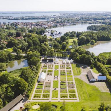 Ontdek de koninklijke moestuin van Graasten Slot in Zuidoost Jutland
