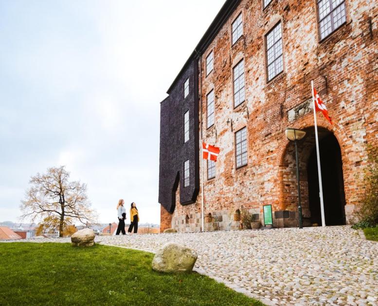 Het Koldingshus in Zuidoost Jutland, Denemarken